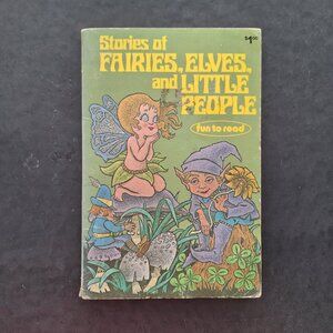 1979 Stories Of Fairies Elves Little People Francine L Trevens Vintage Book